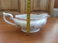 Стар български порцелан сосиера, снимка 4