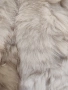 Луксозно палто от естествен косъм – Бяла лисица , снимка 2