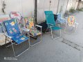 шезлонг, сгъваем стол за плаж, легло , снимка 1