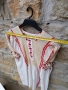 Стара Ръчно Изработена Децка Народна Носия. , снимка 12
