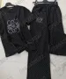 Дамски коплекти с камъчета в черно и в бяло,лукс, снимка 2