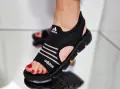 Дамски сандали Adidas черни, снимка 2