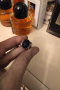 Израелски сребърен пръстен с естествен камък , снимка 5