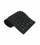 КЛАВИАТУРА, СИЛИКОНОВА, УСТОЙЧИВА НА ЗАЛИВАНЕ, ПРАХ И УДАРИ, USB ЧЕРНА - код 0081, снимка 5