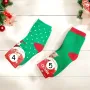 3156 Атрактивни детски коледни чорапи, за 8-12 години, снимка 2