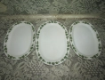 Немски порцеланови плата, овали, 2 размера, снимка 2