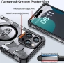 Калъф Wlons Hard Armor с MagSafe / Черен-прозрачен / за iPhone 17 Air 6.6 Баркод : 3133281, снимка 3