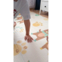 4131 Сгъваемо детско килимче за игра, топлоизолиращо 180x200х1см - мече с хвърчило, снимка 11