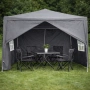 Просторна градинска шатра - стабилна конструкция и водоустойчива рамка, снимка 1