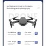 Дрон STELS E99 Pro 2, 4k камера с предаване на живо на телефона, WIFI, снимка 11
