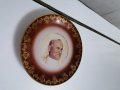 Порцеланова чиния с лика на папа Йоан Павел 2, снимка 5