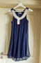 Нова рокля с перли, снимка 1 - Рокли - 44762131