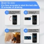 Професионален дрегер за алкохол (Breathalyzer) – Нанотехнологичен сензор, USB зареждане и 8 накрайни, снимка 6