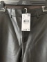 Чисто нов дамски лъскав кожен панталон "MNG" / "Манго" с етикет, номер 36, размер "S", снимка 3