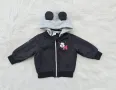 Детско яке Мики Маус H&M пролет/есен размер 6-9 месеца / 74см, снимка 8