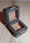 кутийка дървена обков месинг за ценители , снимка 6