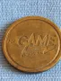 Два стари жетона токен за игрални автомати за КОЛЕКЦИЯ ДЕКОРАЦИЯ 42639, снимка 2