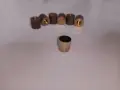 Декоративно месингово "цилиндърче" ф10х10 мм. , снимка 1