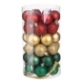 Коледни топки зелено-червено-златно Ø4 см, 36 бр._1240984, снимка 2
