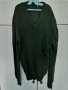 Зелен вълнен пуловер , снимка 2