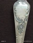 СТАРА РЯДКА ПОСРЕБРЕНА ЛЪЖИЦА с КРАСИВА ОРНАМЕНТИКА за КОЛЕКЦИЯ 49414, снимка 5