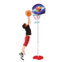 Баскетболен кош, височината се регулира от 75 до 155см + топка, 