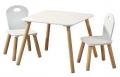 Детски дървени маса с два стола/детска маса и две столчета, снимка 1 - Други - 36111523