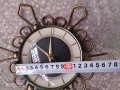 Limited Editions, рядък холандски Стар винтидж античен стенен часовник на 220 волта, снимка 10
