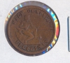 Филипини 1/2 центаво 1903 година, много добра монета                      , снимка 2