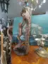 Антикварно произведение на изкуството. Уникална дърворезба. Разпятие от цял дънер, снимка 8