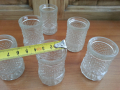 Стъклени чаши за ракия уиски вода , снимка 2