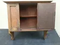 Старинно дървено шкафче за стена, снимка 5