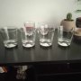 7 броя стъклени чаши за уиски