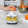 Цитрус преса сокоизтисквачка Black&Decker BXCJ25E, 25W, 350 мл, Бял, снимка 1
