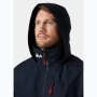 Мъжко ветроходно яке Helly Hansen Crew Hooded Midlayer 2 navy, снимка 6
