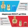Адаптери Pindex R1234yf към R134a за бързо свързване за автомобилен хладилен агент – 2 броя НОВИ, снимка 5