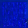 Коледни лампички с 300 LED лампи, 3 метра на 3 метра, коледна завеса с дистанционно. , снимка 16