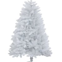 Коледна Снежно бяла елха с шишарки + метална стойка  ТОП ПРЕДЛОЖЕНИЕ, снимка 5 - Декорация за дома - 42454496