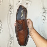 луксозни кожени обувки GEOX  номер 45 , снимка 3 - Официални обувки - 42449971