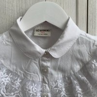 Рокля с бяла риза LC Waikiki 7-8 години, снимка 8 - Детски рокли и поли - 34241780