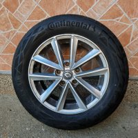 16" оригинални алуминиеви джанти с гуми за Renault , снимка 1 - Гуми и джанти - 39897387