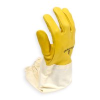 Ръкавици естествена кожа с ръкавели, снимка 12 - За пчели - 24374025