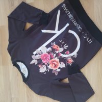 Памучна Блузка Calvin Klein , снимка 1 - Блузи с дълъг ръкав и пуловери - 35965748