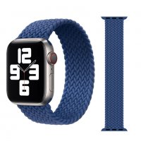Каишка Верижка Текстилна за Apple Watch 1 2 3 4 5 6 7 8 SE 44 45 41 40mm мм ultra 48, снимка 3 - Аксесоари за Apple - 39772370