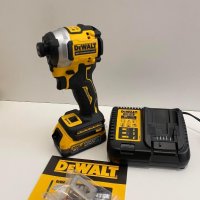 Импакт / Винтоверт DeWALT DCF850N 18V 205Nm Brushless + Батерия DCB034 PowerStack и Зарядно, снимка 1 - Други инструменти - 44405972