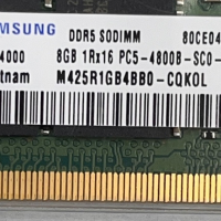 SODIMM DDR5 2 x 8 GB , снимка 2 - RAM памет - 43883900