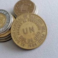 Монета - Перу - 1 сол | 1964г., снимка 1 - Нумизматика и бонистика - 40781192