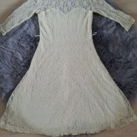 Дантелена рокля Xs размер, снимка 1 - Рокли - 41688408