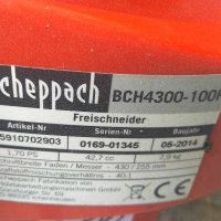 Бензинов тример SCHEPPACH BCH4300-100P, снимка 8 - Градинска техника - 41162569