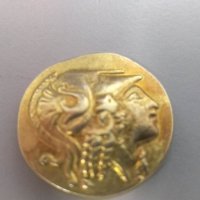 Сребърна древногръцка монета, реплика -1, снимка 1 - Нумизматика и бонистика - 38862094